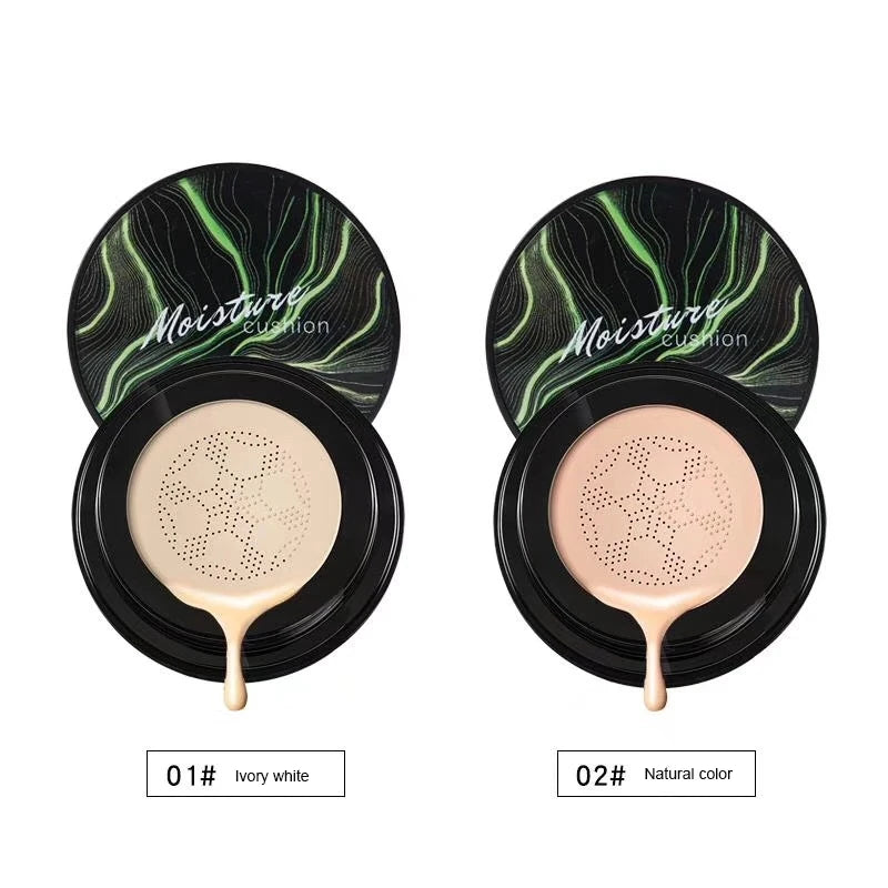 Flawless Finish CC Cream (Color Correcting Cream): Mushroom Applicator, Natural Coverage