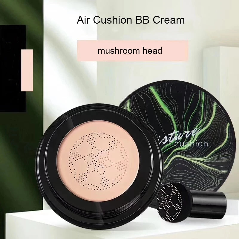 Flawless Finish CC Cream (Color Correcting Cream): Mushroom Applicator, Natural Coverage