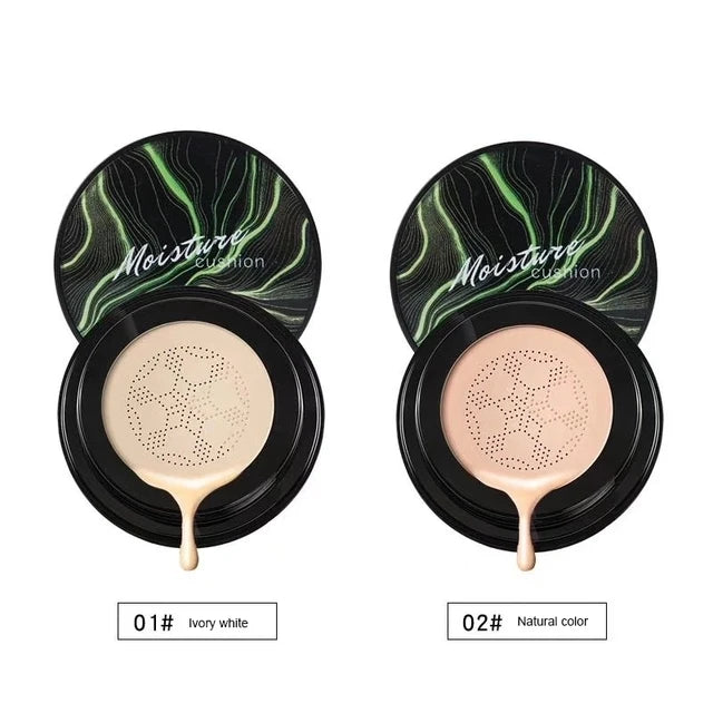 Flawless Finish CC Cream (Color Correcting Cream): Mushroom Applicator, Natural Coverage